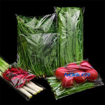 Multi-specificatie plastic transparante groentenverpakkingszakken op maat