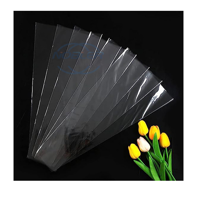 200Pcs ontruim de Plastic Bloemen Verpakkende Zakken van Rose Flower Bouquet Sleeves Cellophane