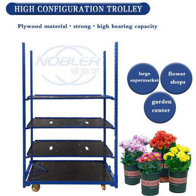 Hoge van de het Karretje Standaardcontainer van de Beëindigennevel Plastic Deense Grootte 1350mm