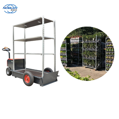 Standaardcontainer 1350 * 565 * 1900mm Taperbloemtrolley Gemakkelijke opslag