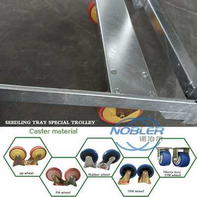 Afneembare zijkader Deense trolley-planken Professionele flexibele vormgeving