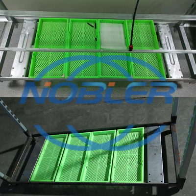 Hot Dip gegalvaniseerde Deense plantenwagen voor moderne bloemenlogistiek