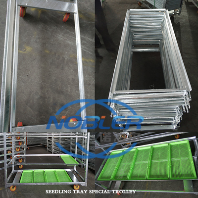 Afneembare zijkader Deense trolley-planken Professionele flexibele vormgeving