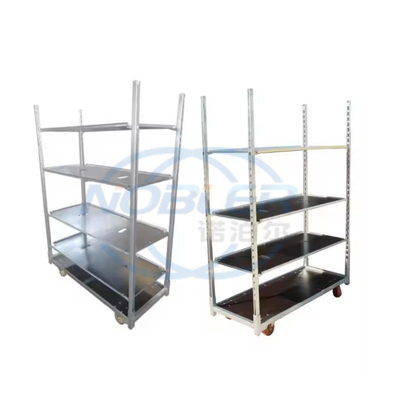 Plywoodmateriaal Vierwiel rollend Deens trolley-planken