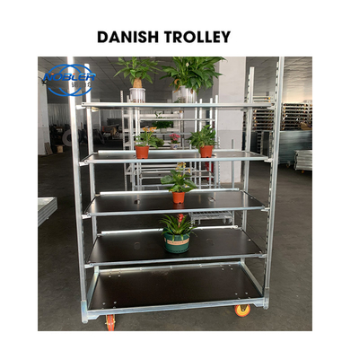 Een handig waterdicht ontwerp van de Deense trolley voor gemakkelijke montage en soepel vervoer