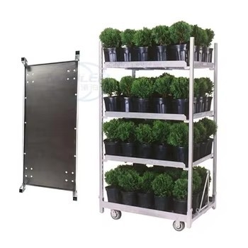 Op maat gemaakte draagbare Nederlandse bloemenwagen voor de tuin