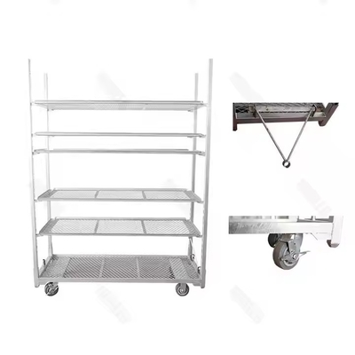 Waterdicht Pp Caster Duurzame landbouwplantage Cc Deense trolleys