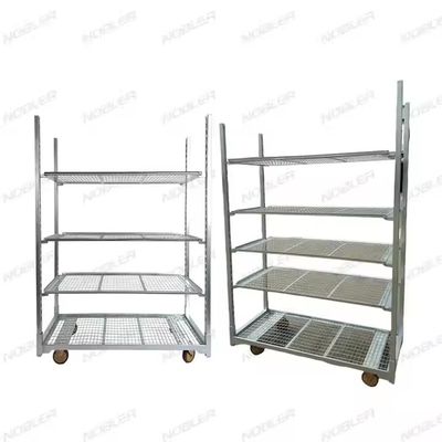 Pp Caster Makkelijk te monteren Duurzaam Burly Waterdicht Bud Room Deense trolley planken
