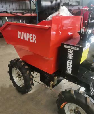 4 snelheid 48V 20h elektrische mini dumper laadvermogen 300 kg