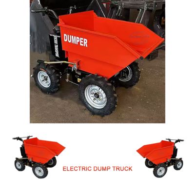 220V / 50Hz 700 W Elektrische Mini Dumper Lange Levensduur