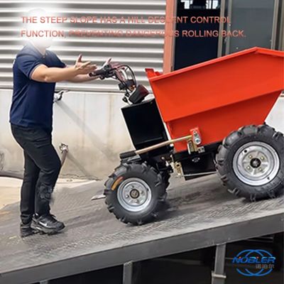 Efficiënte Vier-banden Veelzijdige Mini Elektrische Dumper
