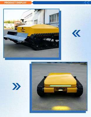 Intelligente grasmaaier met afstandsbediening, met lithium-ijzerfosfaat (LiFePO4) -batterij, vierwielaandrijving, energiebesparend en milieuvriendelijk, en 3 uur continue werking.