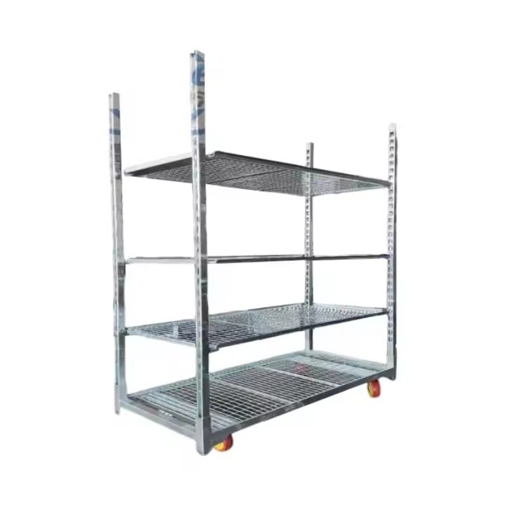 Metalen mand Deense bloemenkar Duurzame constructie Eenvoudige montage