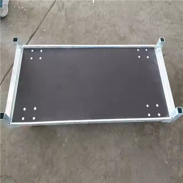 Thermisch verzinkte zink bloemenkar voor duurzame bloementransportoplossingen