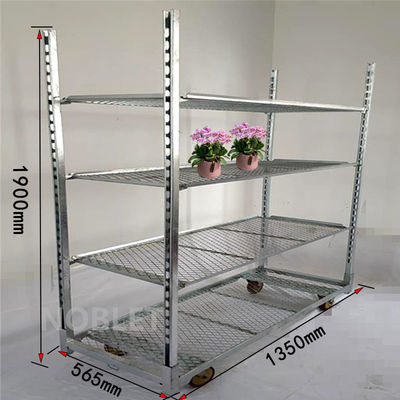 Hete Onderdompeling die de Roest 1500*565*1900 galvaniseren van Metaalmesh horticulture trolley not easy
